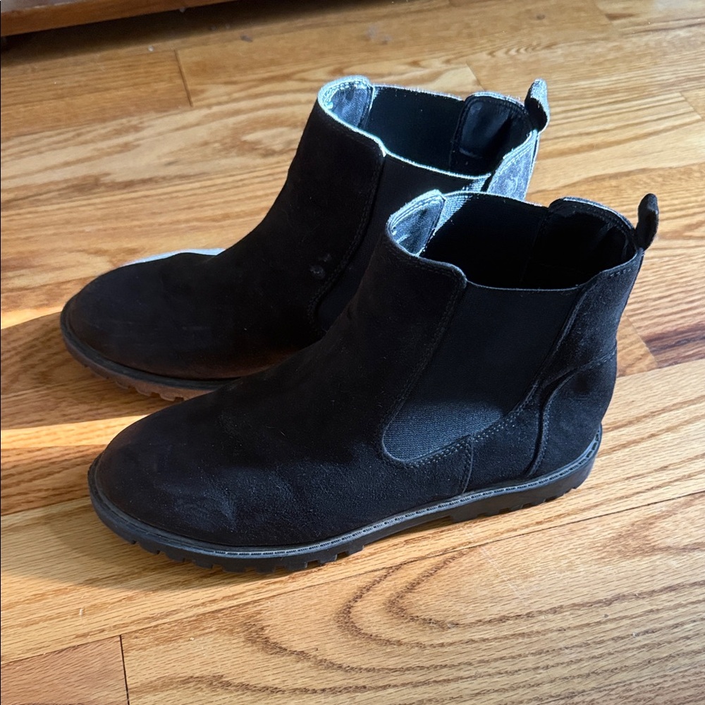 Kids Black Chelsea Boots